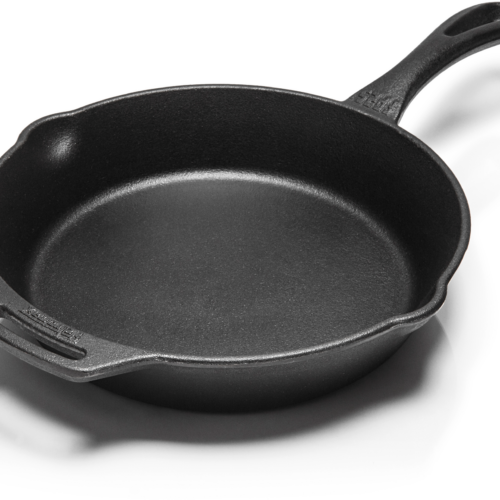 Petromax FP25-t  Gusseisen Feuerpfanne mit Stiel 25 cm - Camping Pfannen & Woks