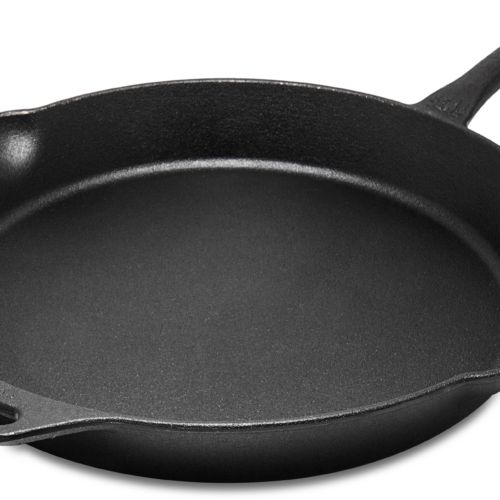 Petromax FP35-t  Gusseisen Feuerpfanne mit Stiel 35 cm - Camping Pfannen & Woks