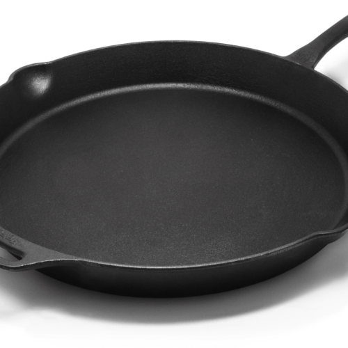 Petromax FP40-t Gusseisen Feuerpfanne mit Stiel 40 cm - Camping Pfannen & Woks