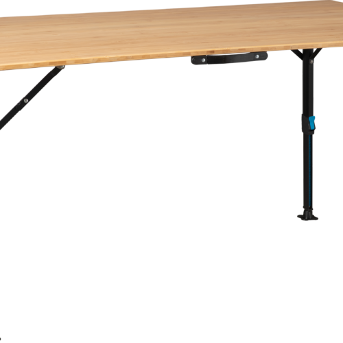 Defa BLS Campingtisch Bambus höhenverstellbar 140 x 72 cm - Klapptische