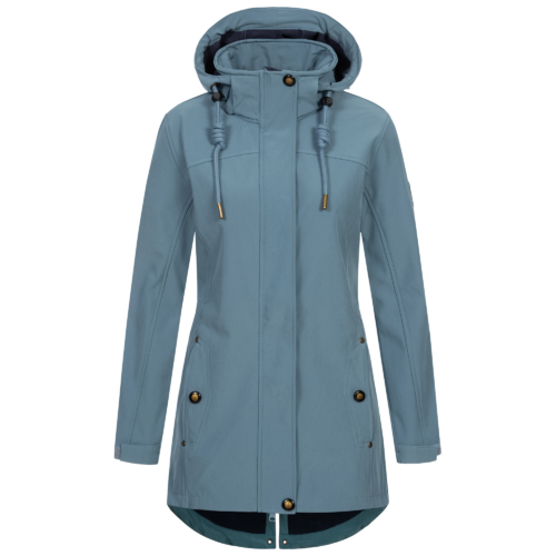 Ankerglut Ankerglutbrise Softshellmantel Damen hellblau 36 - Damenjacken