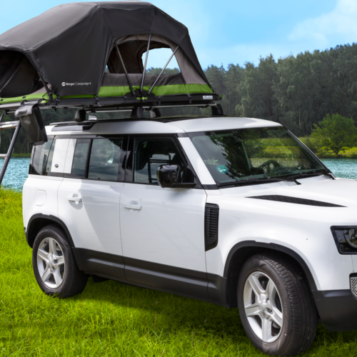 Berger CampLodge 120 Klapp-Dachzelt für 2 Personen (Liegefläche: 210 x 120 cm) - Klappdachzelte