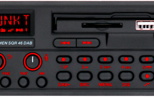 Blaupunkt Bremen SQR 46 DAB Autoradio Bluetooth DAB+ - Camping-Radio