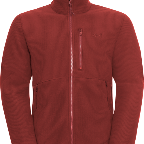 Jack Wolfskin Lake Ridge Herren Fleecejacke rot L - Herrenjacken