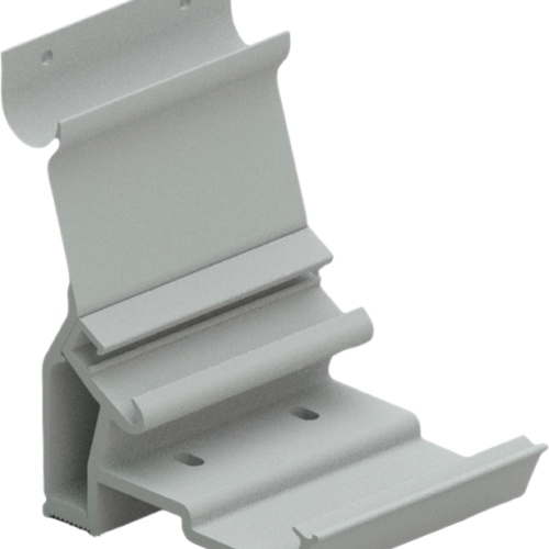 Fiamma Kit Roof Rail Ducato Extra Dachreling-Halterungen 2 Stück Höhe 14,5 cm - Transportboxen