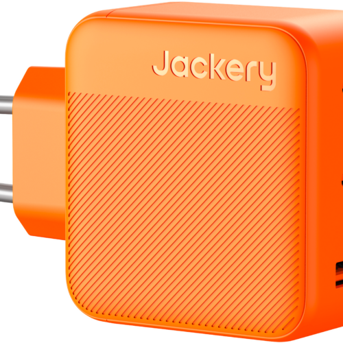Jackery GaN 3-Port Schnellladegerät mit 100 W USB-C Power Delivery - Batterie-Ladegeräte