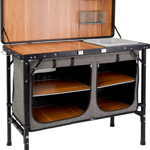 Camplife Capri Deluxe Küchenbox / Campingschrank mit Deckel - Campingküchen