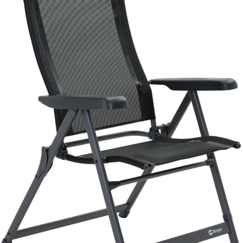 Berger Iseo Luxus Klappstuhl schwarz - Klappstühle