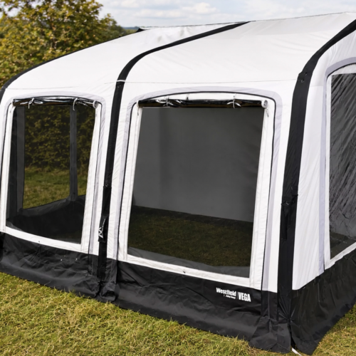 Westfield Vega 2.0 aufblasbares Luftvorzelt 330 Anbauhöhe 235 - 255 cm für Reisemobil - Teilvorzelte