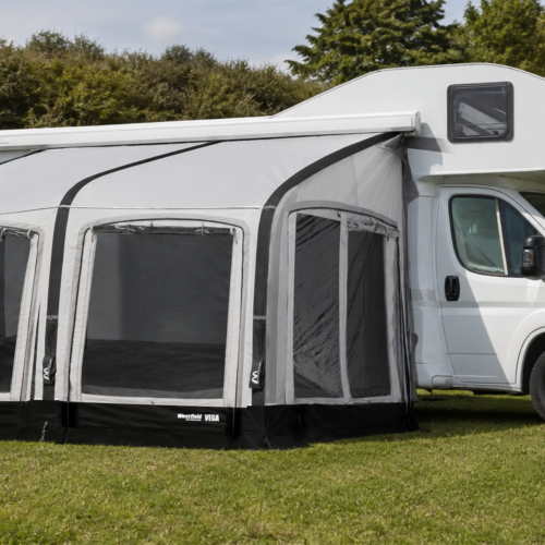 Westfield Vega 2.0 aufblasbares  Luftvorzelt 330 Anbauhöhe 255 - 285 cm für Reisemobil Breite 330 cm - Teilvorzelte