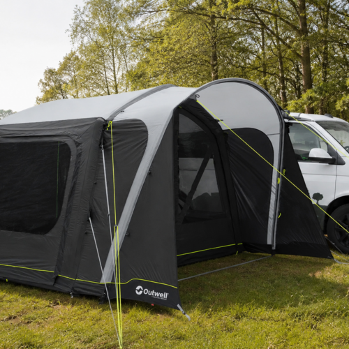 Outwell Jones M Power Air aufblasbares Busvorzelt Innenmaß 320 x 320cm plus Vordach - Reisemobil- & Busvorzelte