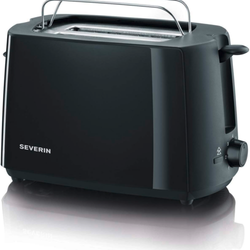 Severin Automatik Toaster 2 Schlitz 700 W schwarz - Campingtoaster