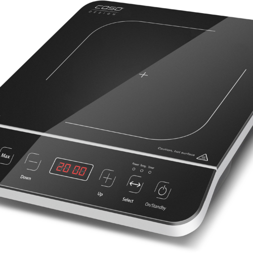 Caso Touch 2000 mobile Induktionskochplatte mit 2000 W - Elektrokocher und Kochplatten