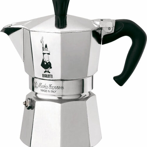 Bialetti Moka Express Espressokocher  3 Tassen 130 ml - Kaffeemaschinen & Wasserkocher