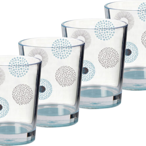 Brunner Acryl Trinkglas Deep Sea 300 ml 4er Set - Gläser