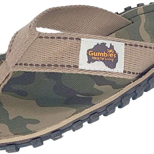 Gumbies Original Damen Zehenstegsandale hellbraun 36 - Herrenschuhe
