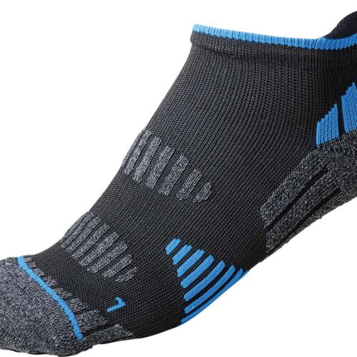 Löw Matterhorn Kurz-Socken Doppelpack blau 35-38 - Socken von Löw Socks