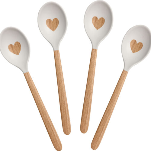 Berger Eierlöffel Wood 4er Set - Becher & Tassen