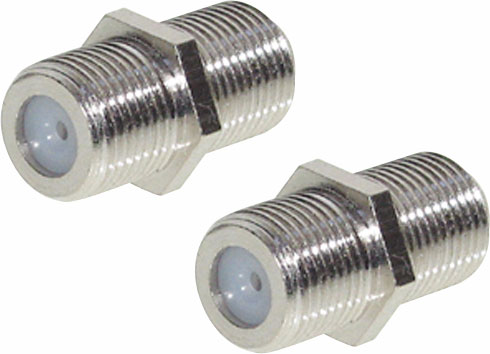 Berger Kabelverbinder F-Buchse/F-Buchse 2er-Set - Sat-Zubehör