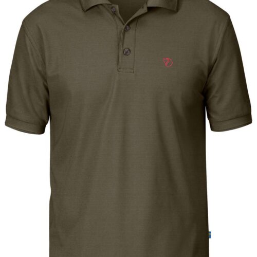 Fjällräven Crowley Pique Herren Polohemd olive XL - Herrenshirts, -hemden & -pullover