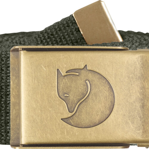 Fjällräven Canvas Brass Belt Gürtel 4 cm dunkelgrau - Handschuhe, Gürtel & Sonstiges