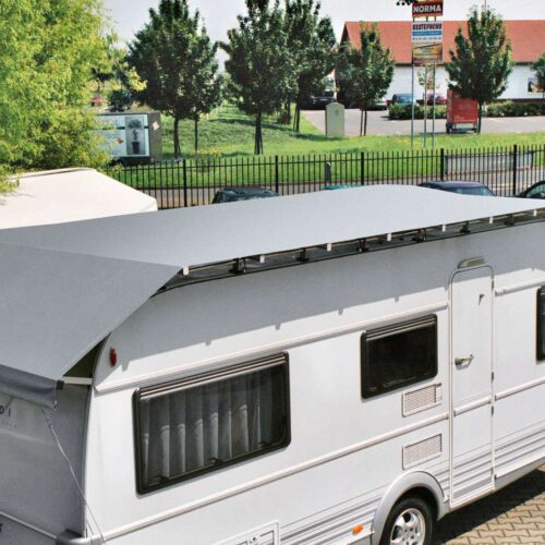 MTH Zeltbau Wohnwagen Schutzdach Typ 1 701 - 750 cm - Wohnwagen-Schutzhüllen von MTH-Zeltbau