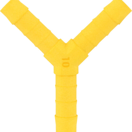 Lilie WeißGELB Y-Verbinder 12 mm - Schlauchadapter