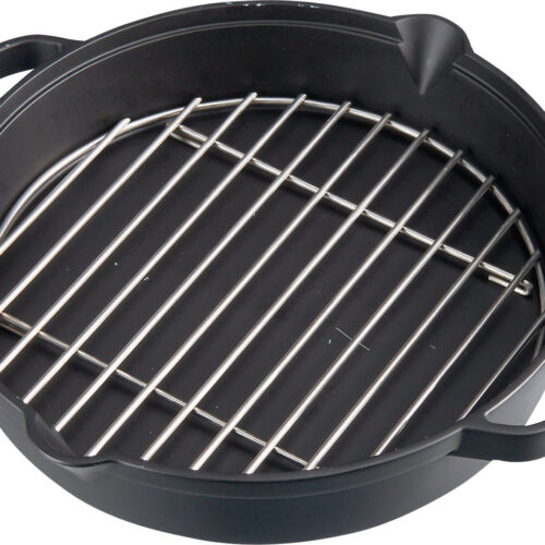 Campingaz Gusseiserne Pfanne mit Grillrost für Grills mit Culinary Modular Basis - Camping Pfannen & Woks