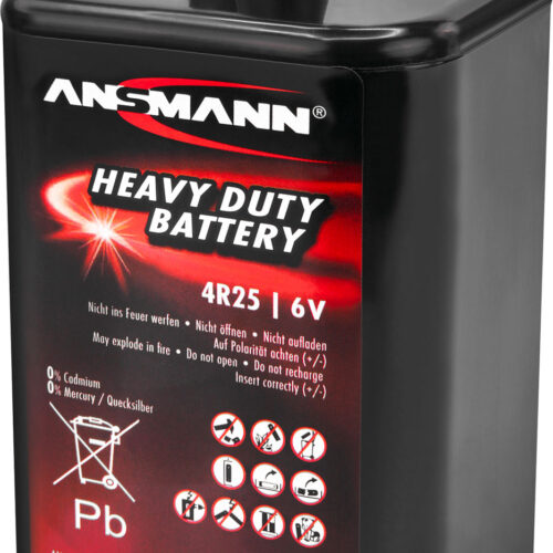 Ansmann Zink-Kohle Batterie 4R25 6 V / 9.000 mAh - Kleinbatterien