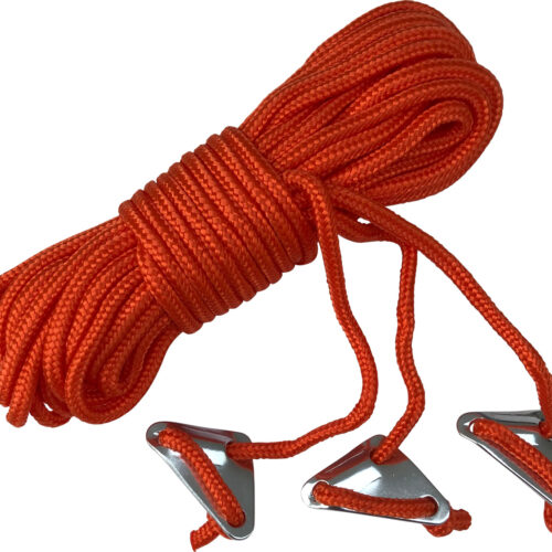Bent Abspannleine (3 Stück) Orange - Zeltheringe & Abspannmaterial