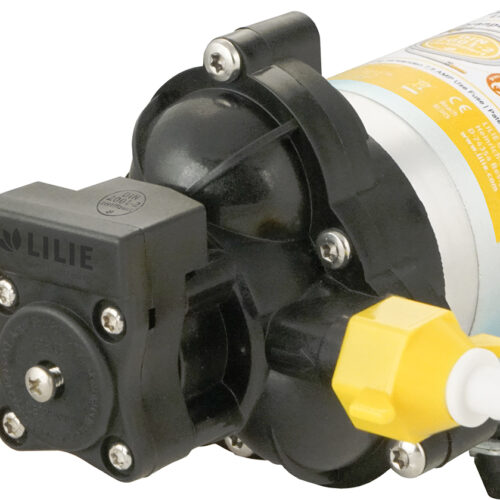 Lilie WeißGELB Classic Serie Membran Wasserpumpe 12V 2,1 bar 10,6 l/min - Wasserpumpen
