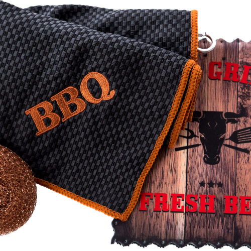 Rezi BBQ Reinigungsset 3tlg. - Grillreiniger & -Bürsten