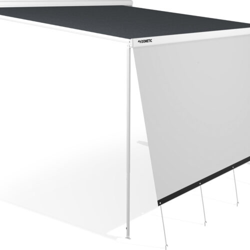 Dometic Rain Protect Front Vorderwand 400 cm, Regenschutz Markise Vorderwand - Markisenvorzelte & Wände
