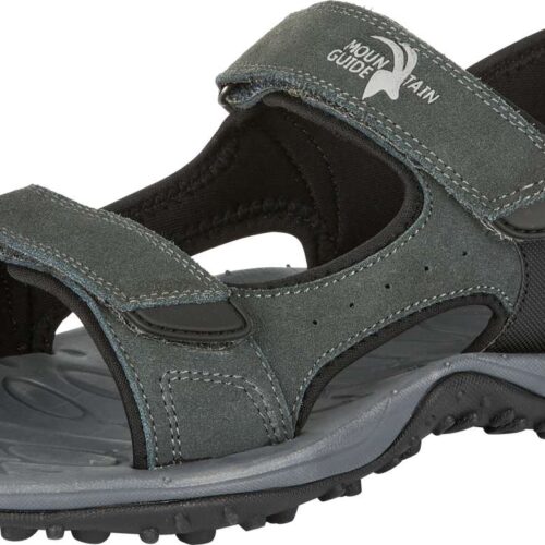 Mountain Guide Braunton Herren-Outdoorsandale dunkelgrau 44 - Herrenschuhe