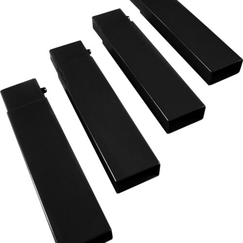 Disc-O-Bed Beinverlängerung Schwarz 4er Set - Möbelzubehör