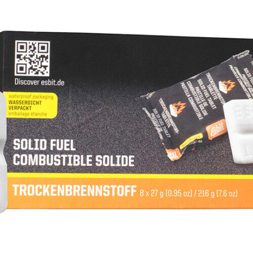 Esbit Trockenbrennstofftabletten 8 x 27g für Taschenkocher - Grillanzünder und -Kohle