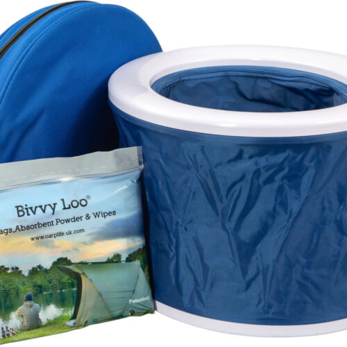 Bivvy Loo tragbare Campingtoilette mit Tragetasche Blue - Trockentoiletten von CarpLife