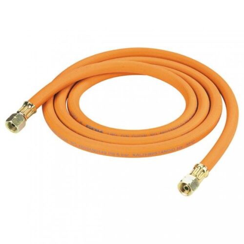 GOK Gasschlauch Mitteldruck beidseitig G1 1/4 Überwurfmutter PS 10 bar 6,3 x 3,5 x 80 cm - Gas-Verlängerungsschläuche