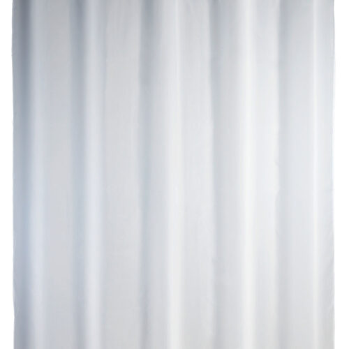 Wenko Comfort Flex Duschvorhang 180 x 200 cm weiß - Badzubehör
