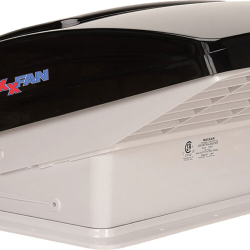 Airxcel Maxxfan Deluxe Dachhaube / Ventilationssystem 12 V 40 x 40 cm schwarz - Dachhauben