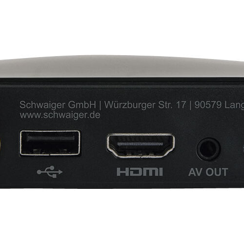 Schwaiger Free to Air Full HD Satellitenreceiver - Sat-Zubehör