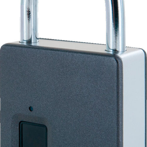 Schwaiger Bügelschloss mit Fingerabdrucksensor & Notfallschlüssel - Vorhängeschlösser & Verriegelungen