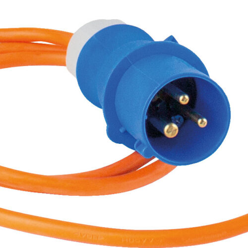 CEE-Adapterleitung CEE-Stecker 3-polig auf GB-Kupplung 1,5 m - Länderspezifsche Adapterstecker von AS-Schwabe