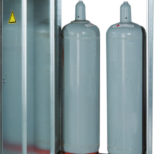 GOK Flaschenschrank für 2 Gasflaschen 33 kg - Gaskästen & Befestigungen