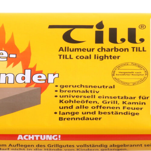 Till Grillanzünder Holz / Wachs 24 Stück - Grillanzünder und -Kohle