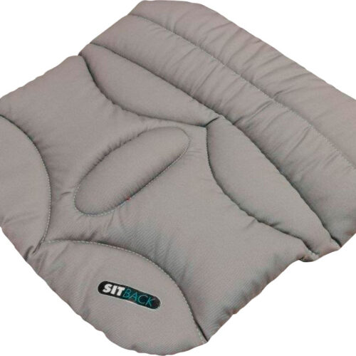 Sitback Basic Living Fahrzeug Sitzkissen 44 x 42 cm Grau - Sitze