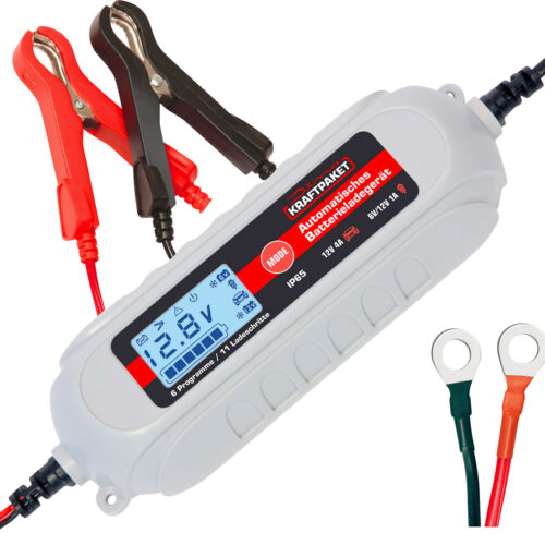 Dino Kraftpaket Ladegerät 6 V - 12 V / 4 A - Batterie-Ladegeräte