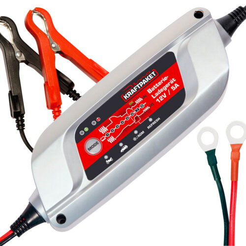 Dino Kraftpaket Batterieladegerät 12 V / 5 A - Batterie-Ladegeräte