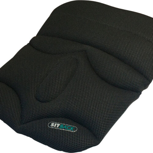 Sitback Basic small Fahrzeug Sitzkissen 31,5 x 42 cm 3D Black - Sitze
