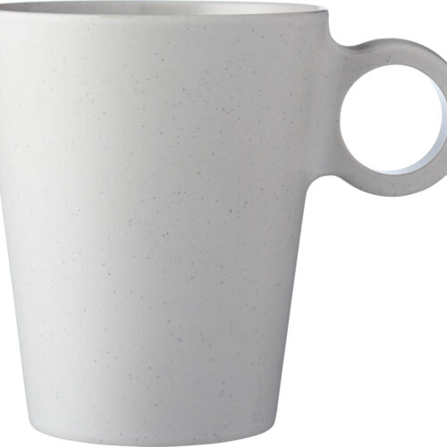 Mepal Bloom Melamin Henkelbecher 300 ml Pebble White - Becher & Tassen